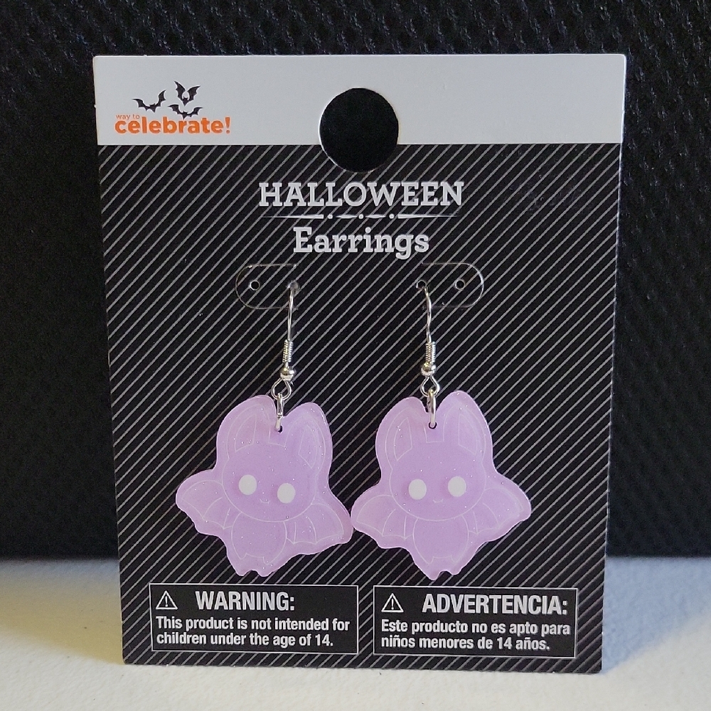 Celebrate! Halloween Bat Earrings